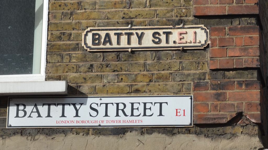 From Batty and Prudent to Sly and Wild: adjectives in London’s street names